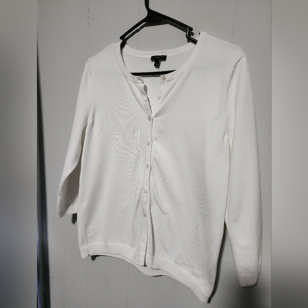 Talbolts Soft Cuddly , Cute White Cardigan - Picture 5 of 15